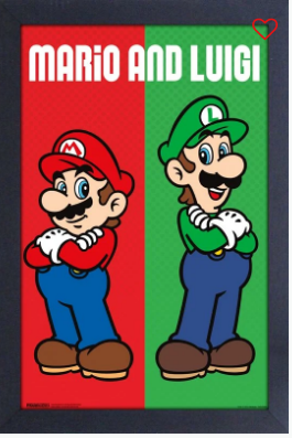 Framed - Mario & Luigi